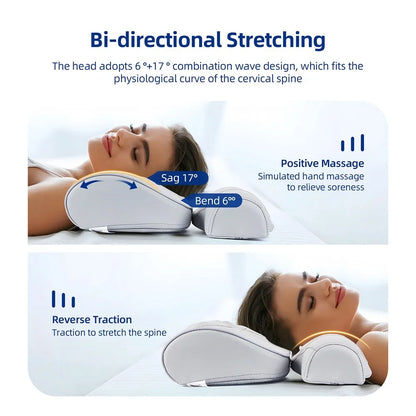 2-in-1 Neck & Back Massage Pillow