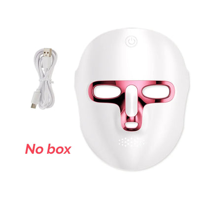 Wireless 7-Color LED Face & Neck Mask