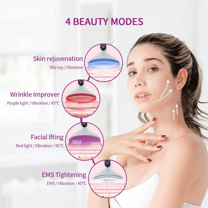 LED Neck & Face Lifting Massager