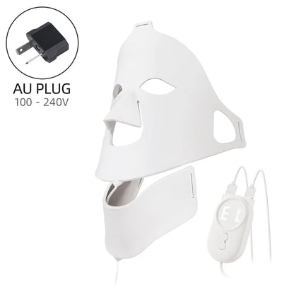 7-Color LED Face & Neck Silicone Mask