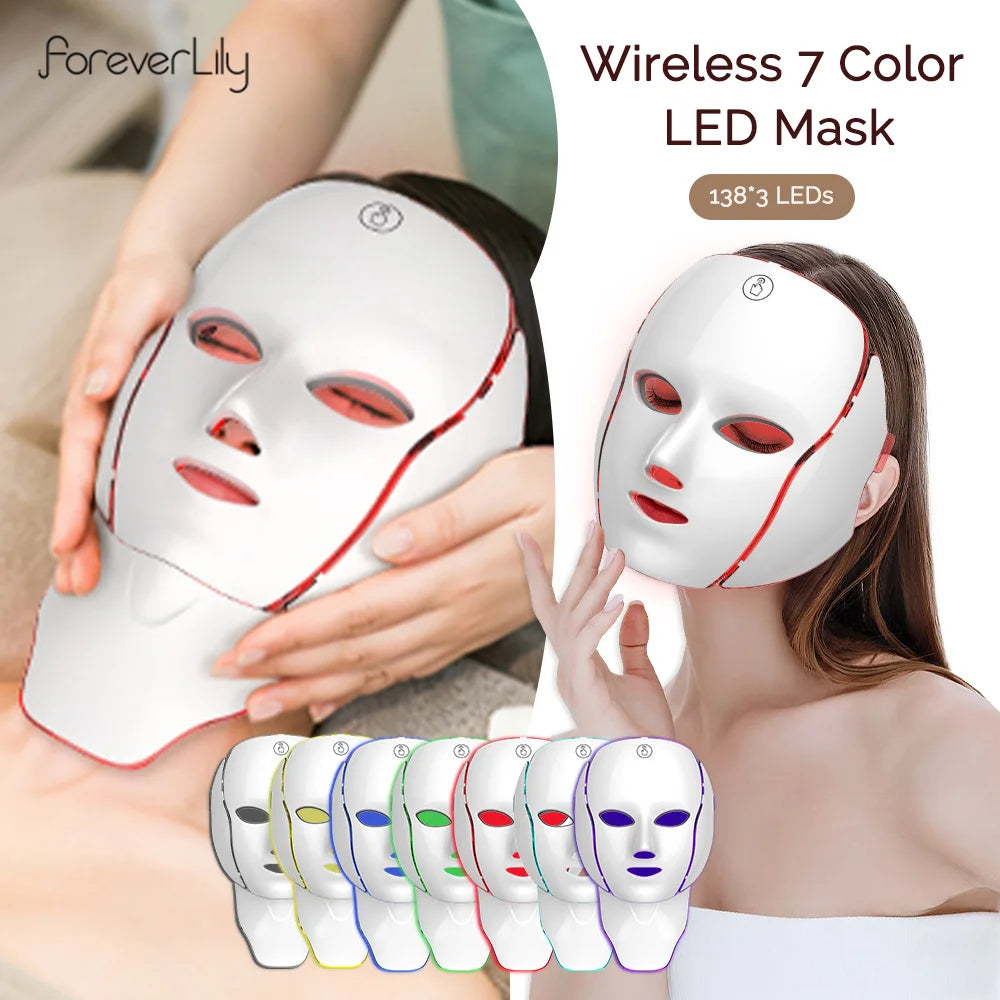 7-Color LED Face & Neck Mask