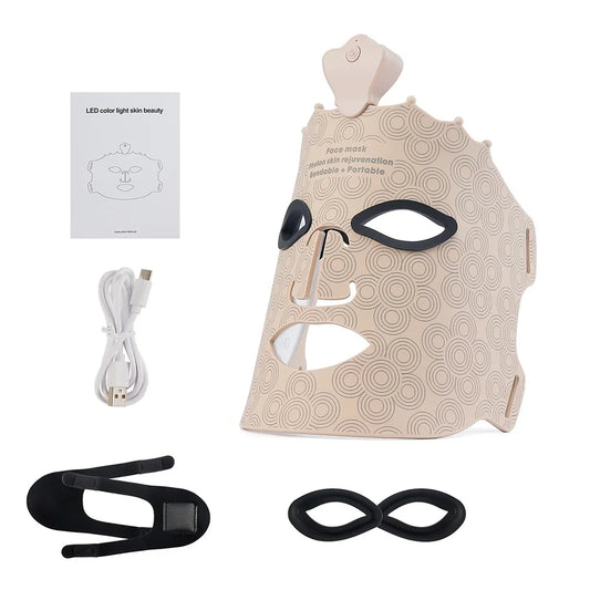 7-Color Silicone LED Face Mask