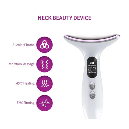 LED Neck & Face Lifting Massager