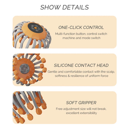 Electric Head Scalp Massager
