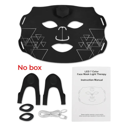 7-Color Silicone LED Face Mask