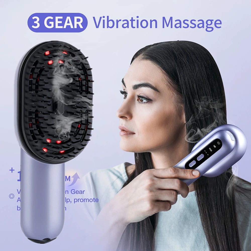 Vibrating Scalp Spray Massage Comb
