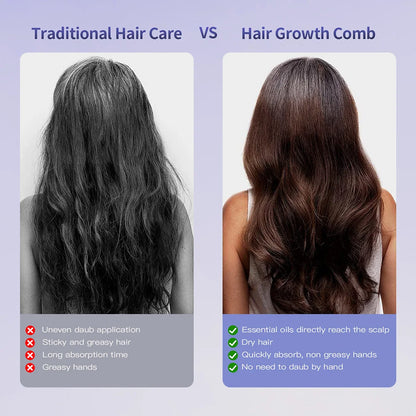 Vibrating Scalp Spray Massage Comb